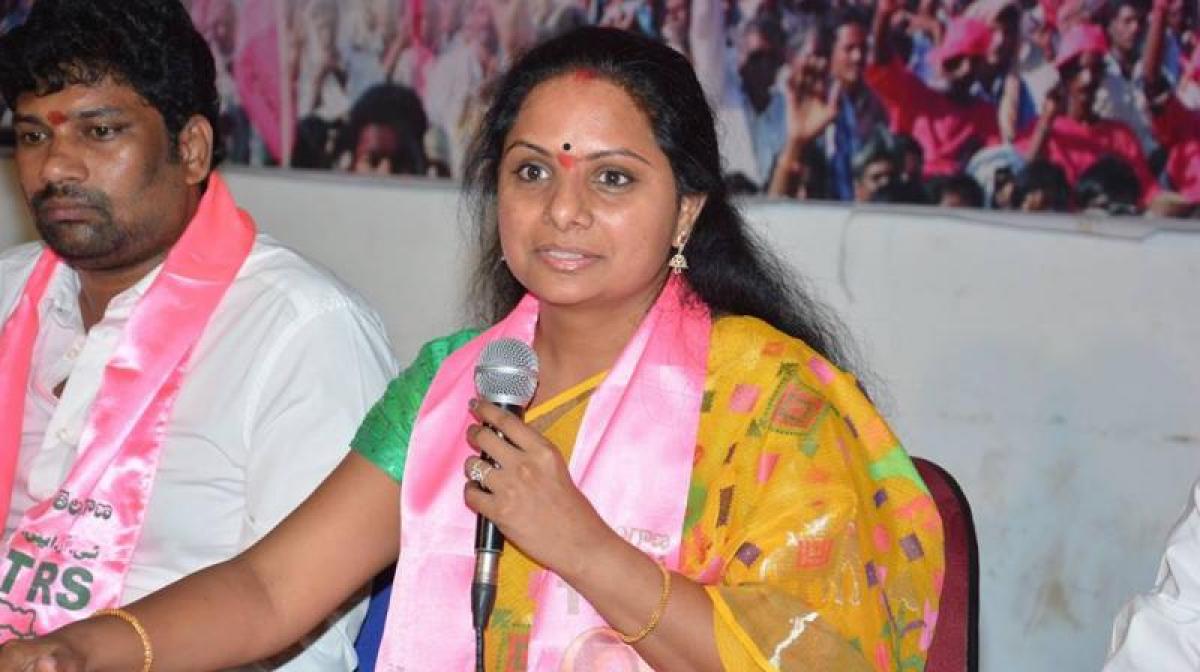 TRS MP Kavitha backs separate statehood demand for Vidarbha